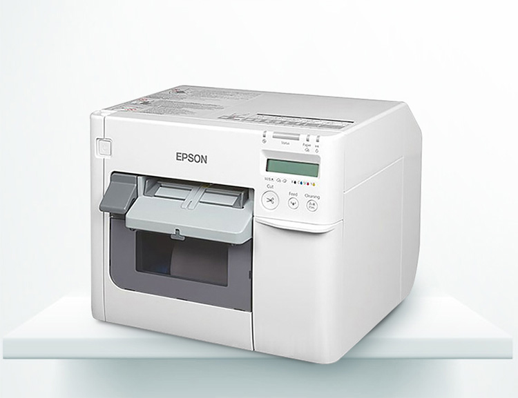 愛(ài)普生Epson TM-C3520全彩色不干膠標(biāo)簽打印機(jī)食品化工桶業(yè)燈具展會(huì)洗浴用品打印機(jī)