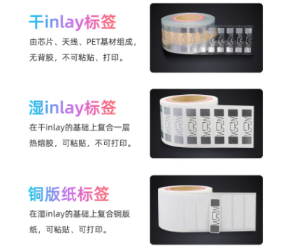 RFID電子標簽不干膠標簽 低頻芯片 高頻芯片 超高頻芯片 2.4G芯片